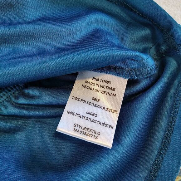 Lilly Star Blue Floral Boho Hippie Bell Sleeve Festival Cropped Top Size Small - Picture 9 of 9